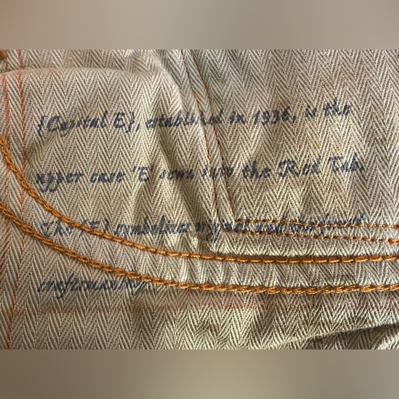 Levi’s Vintage 60’s Ruler Low Slim Straight Leg Jean (Capital E) Size 30 - Picture 3 of 14